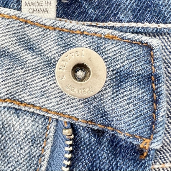 NEW Dance & Marvel Distressed Light Wash Jeans Women’s Size Small 1468 Blue New - Picture 8 of 9